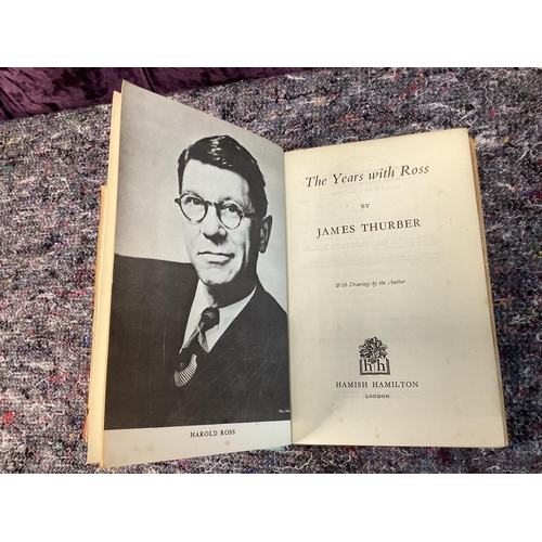 85 - James Thurber-The Years with Ross First Edition