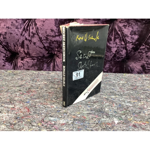 91 - Secret Sketchbook-Ronald Searle First Edition