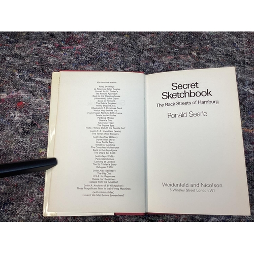 91 - Secret Sketchbook-Ronald Searle First Edition