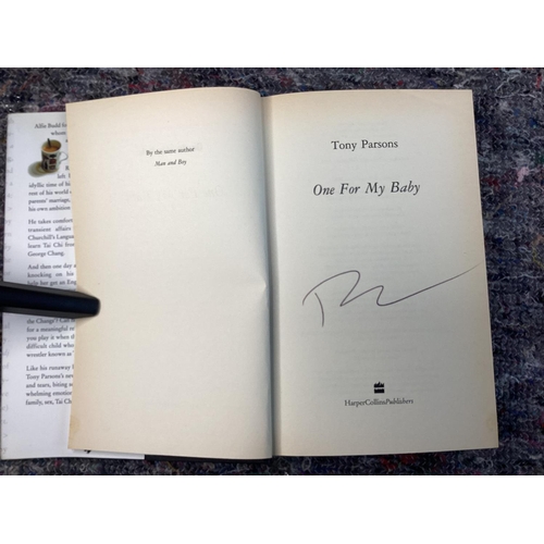 95 - One for My Baby by Tony Parsons SIGNED 1st Ed.