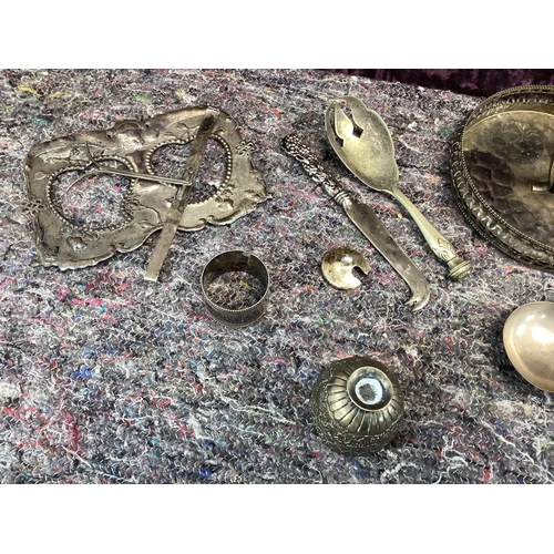 648 - Lot of Various Silver & White Metal Items