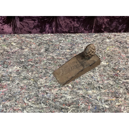 96 - Victorian Cone Shape Door Stop