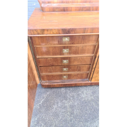 425 - Art Deco Walnut Sideboard