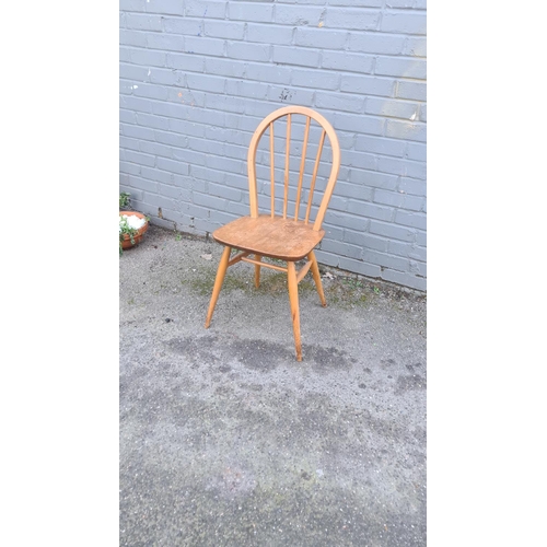 6 - Mid Century Ercol Dining Chair