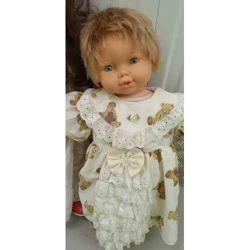 70 - 2x Large collectors dolls including a Masterpiece Monika Peter Leicht doll and one other