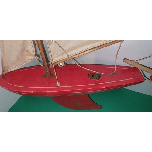 74 - 2x Vintage Star Yacht wooden boats