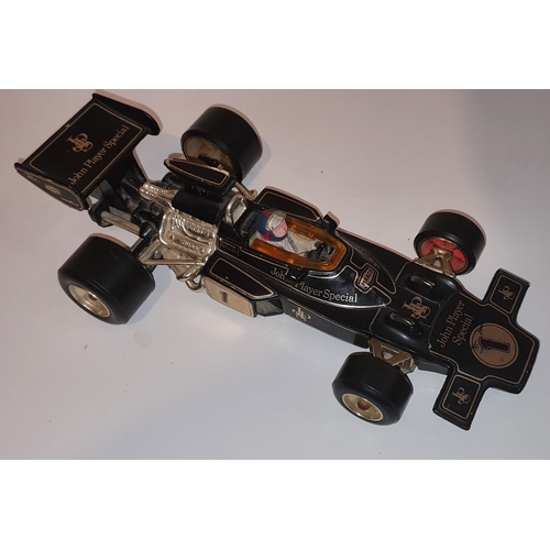 75 - Large Corgi John Player Special F1 Car model