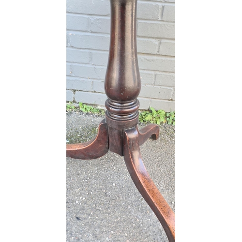 93 - Georgian Mahogany Tripod Table