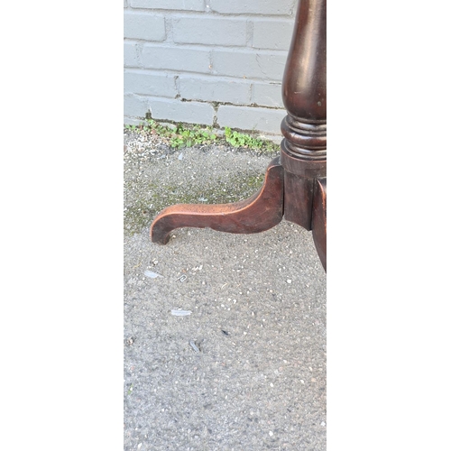 93 - Georgian Mahogany Tripod Table