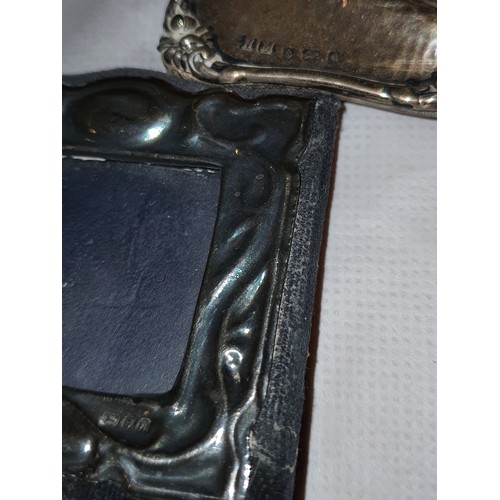 92 - Selection of Hallmarked Silver items including Photo frames etc.