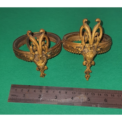 111 - Pair of unknown decorative rings