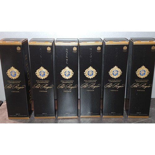 18 - New case of 6 2004 Vintage Pol Roger Extra Cuvée De Reserve Champagne