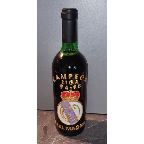 106 - Vintage Real Madrid celebration wine