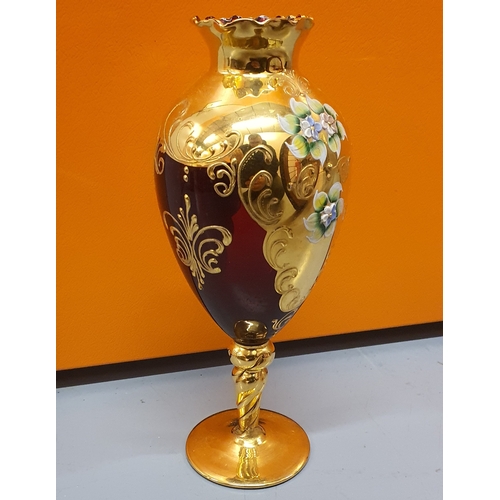 158 - Italian Glass vase