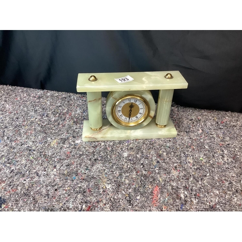 193 - Vintage Mantle Clock