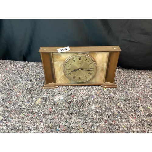 194 - Vintage Metamec Mantle Clock