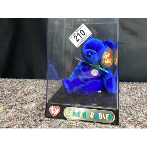 210 - TY Beanie Baby Collectors Club Bear-Clubby