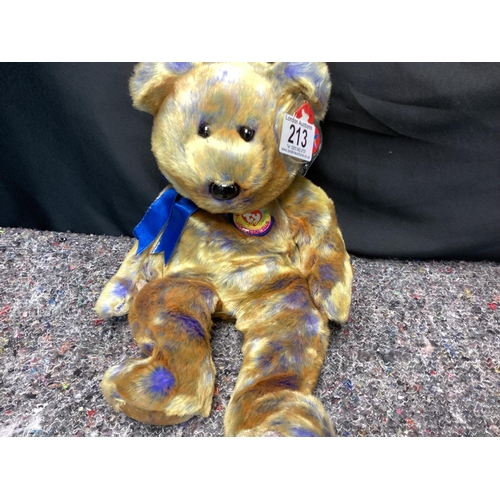 213 - TY Beanie Baby Bear-Clubby III