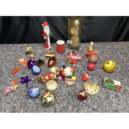 306 - Lot of Vintage Christmas Items