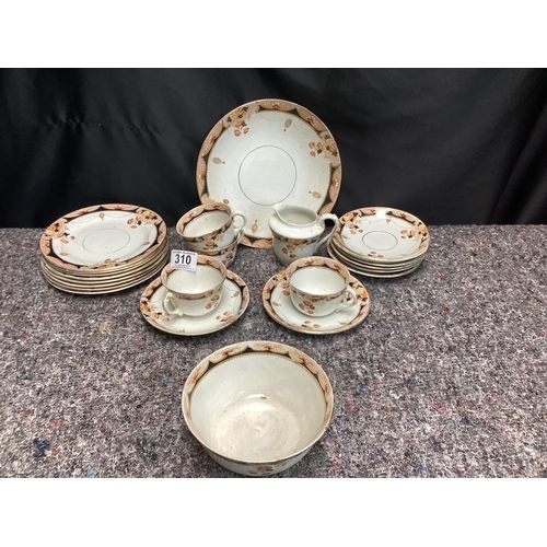 310 - Lot of Imari Style Balmoral China