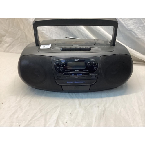 512 - Retro JVC Boombox