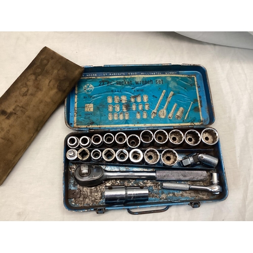 523 - Vintage Cased Japanese Socket Set