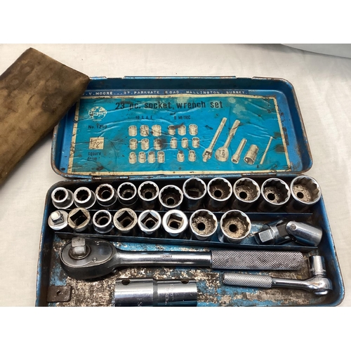 523 - Vintage Cased Japanese Socket Set