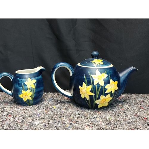 356 - Vintage Teapot and Milk Jug