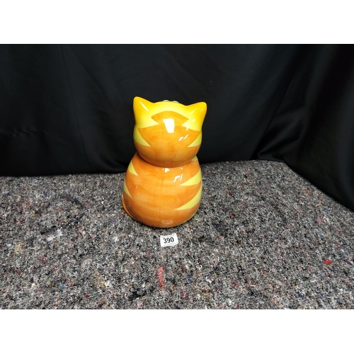 390 - Novelty Large Cat Biscuit Barrel