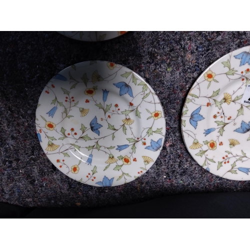 397 - Lot of 5 Art Deco Royal Doulton Side Plates