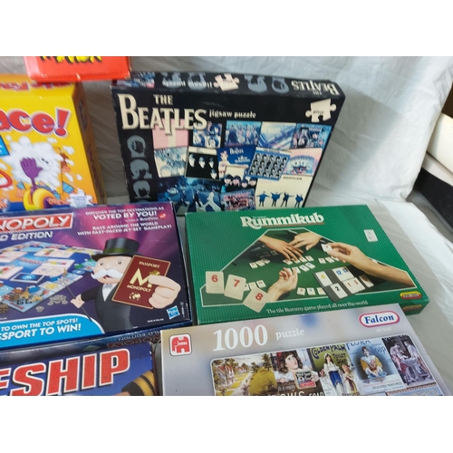 466 - Good Lot of Vintage Board Games etc Incl. Escape from Colditz, The Beatles etc