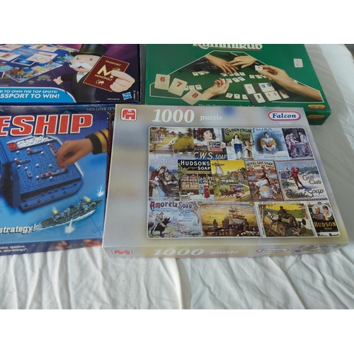 466 - Good Lot of Vintage Board Games etc Incl. Escape from Colditz, The Beatles etc