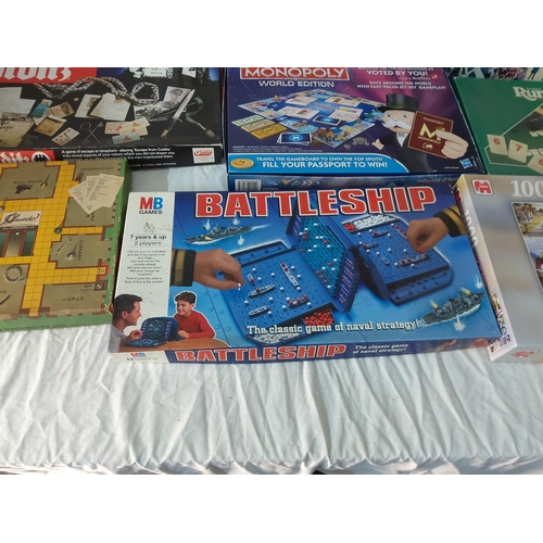 466 - Good Lot of Vintage Board Games etc Incl. Escape from Colditz, The Beatles etc