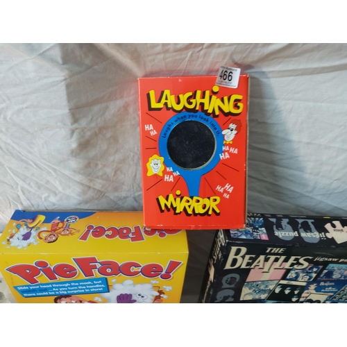 466 - Good Lot of Vintage Board Games etc Incl. Escape from Colditz, The Beatles etc