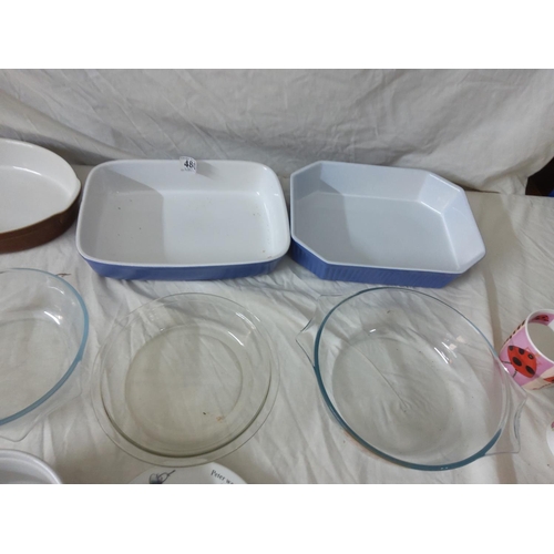 480 - Lot of Good Quality Kitchenware incl. Pryex