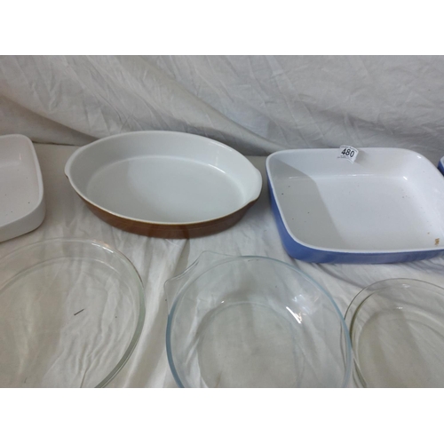 480 - Lot of Good Quality Kitchenware incl. Pryex