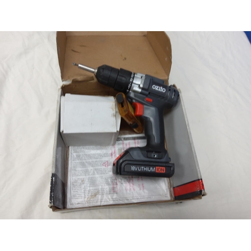 537 - Boxed Ozito Cordless Drill Driver