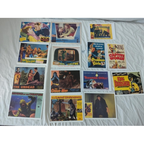 647 - Various Vintage Film Postcards