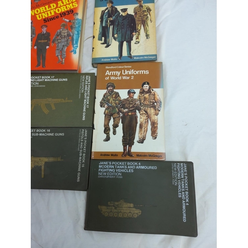 549 - Assorted Military Themed Books