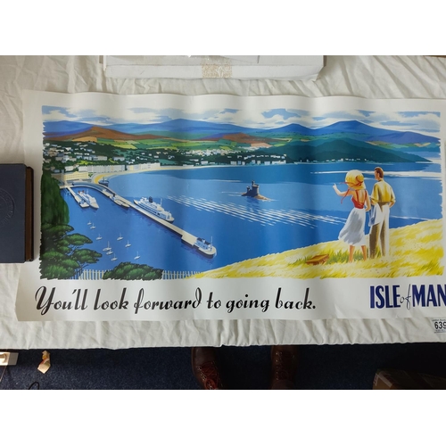 639 - Vintage Isle of Man Tourism Poster