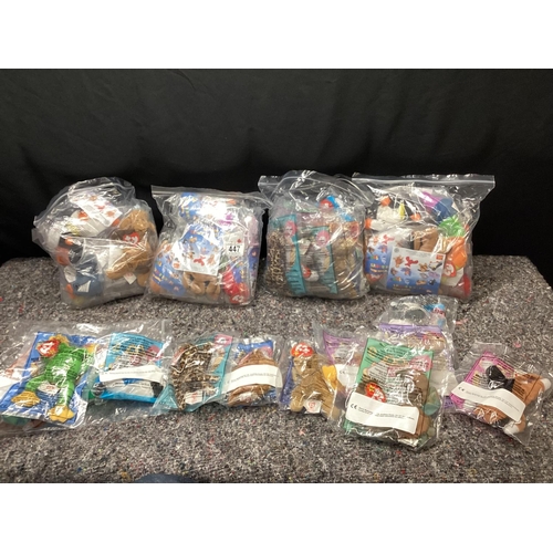 447 - Lot of Sealed McDonalds TY Soft Toys