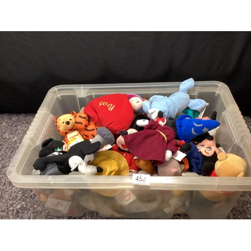 452 - Huge Lot of Official Disney Soft Toys