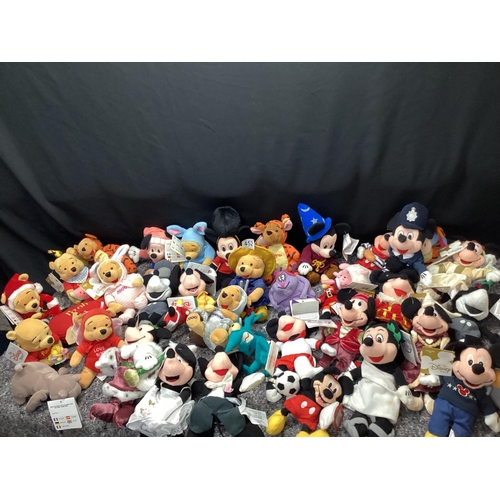 452 - Huge Lot of Official Disney Soft Toys