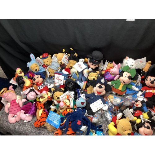 453 - Huge Lot of Official Disney Soft Toys-1990s