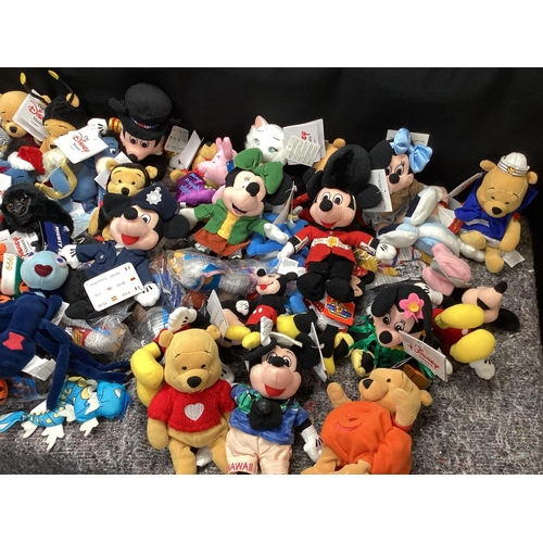 453 - Huge Lot of Official Disney Soft Toys-1990s