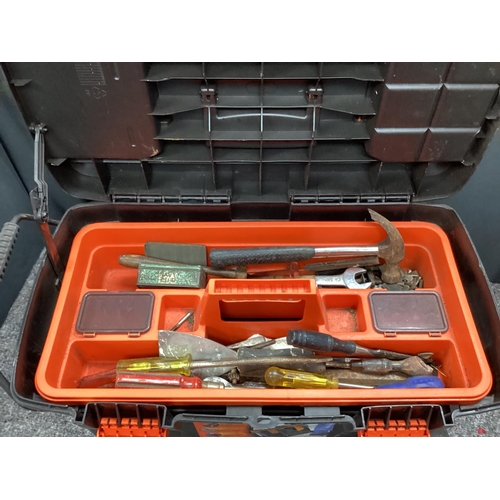 597 - Trolley Tool Box and Contents