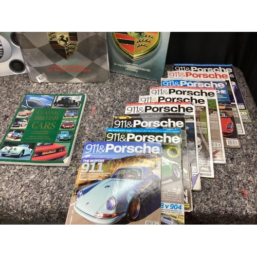 628 - Assorted Porsche Books/Magazines