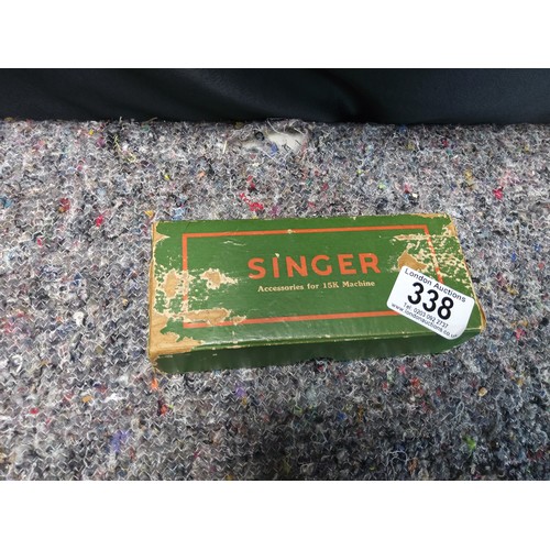 338 - Boxed Singer 15k Accessories