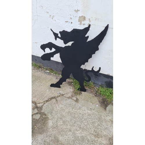 617 - Large Welsh Dragon Plaque