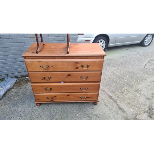 634 - Solid Pine Chest of Drawers